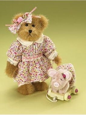 Boyds Bear Bailey and Lil’ Suie Piggy
